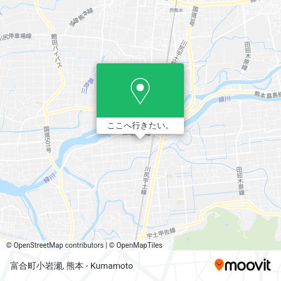 富合町小岩瀬地図