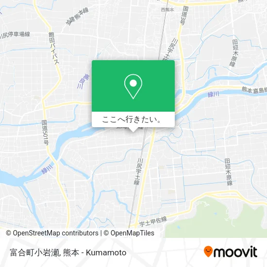 富合町小岩瀬地図