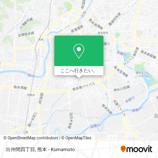 出仲間四丁目地図