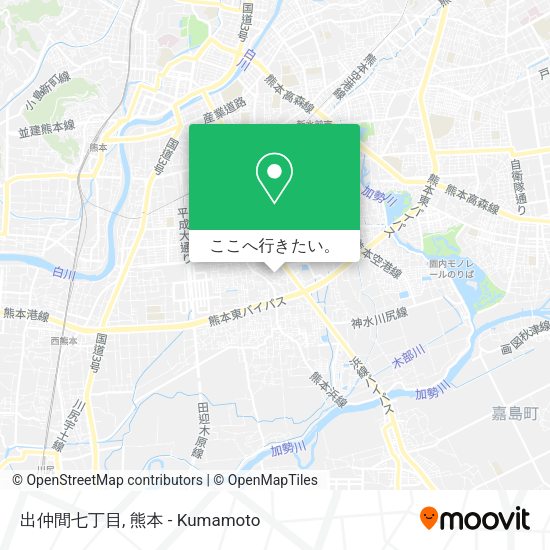 出仲間七丁目地図
