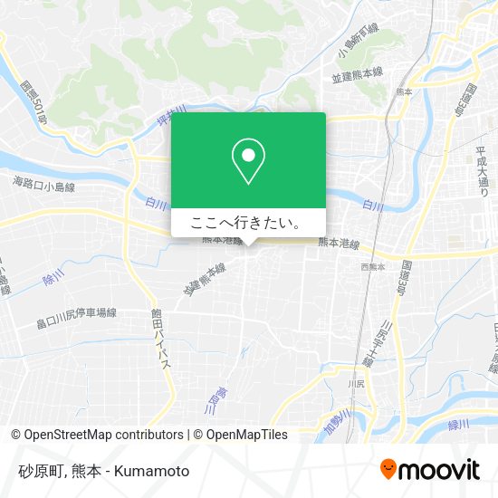 砂原町地図