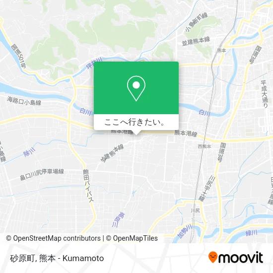 砂原町地図