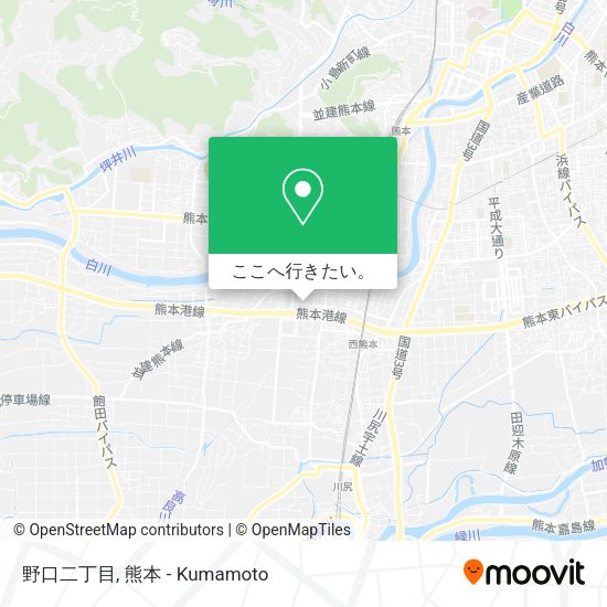 野口二丁目地図