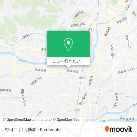 野口二丁目地図