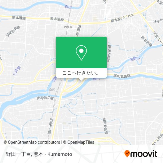 野田一丁目地図