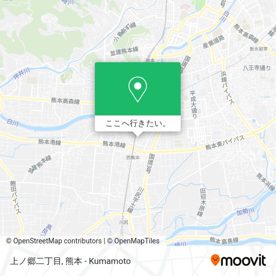 上ノ郷二丁目地図