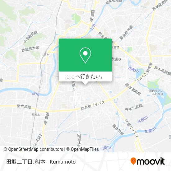 田迎二丁目地図