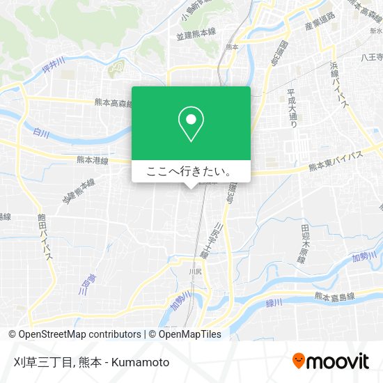 刈草三丁目地図