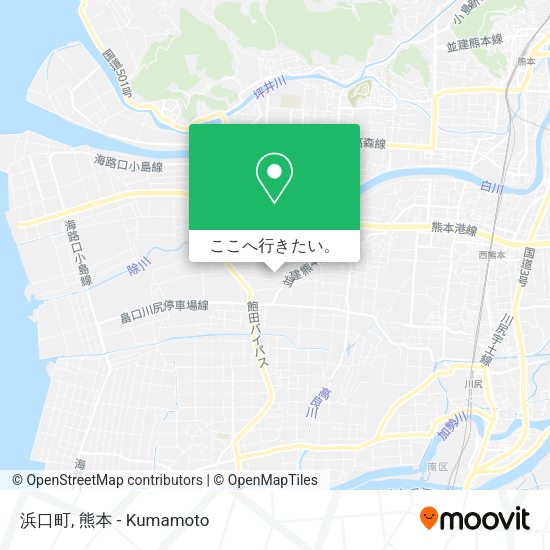 浜口町地図