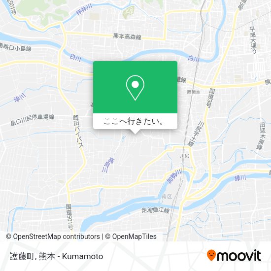 護藤町地図