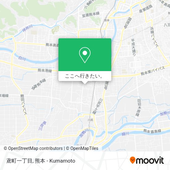 鳶町一丁目地図