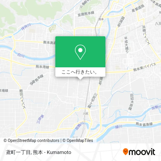 鳶町一丁目地図