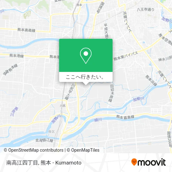 南高江四丁目地図