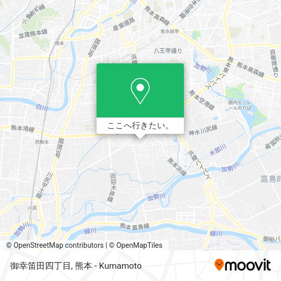御幸笛田四丁目地図