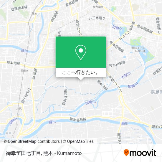 御幸笛田七丁目地図