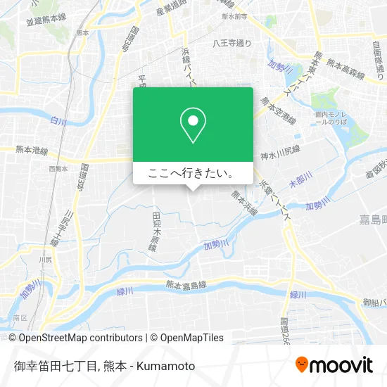 御幸笛田七丁目地図