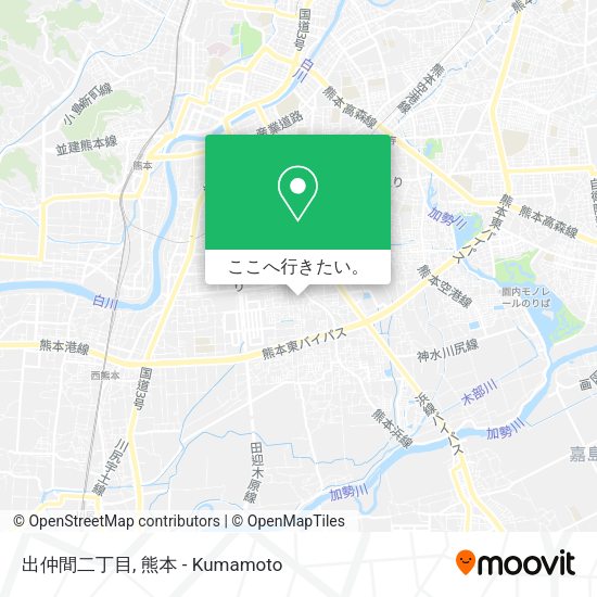 出仲間二丁目地図