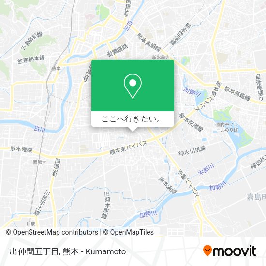 出仲間五丁目地図