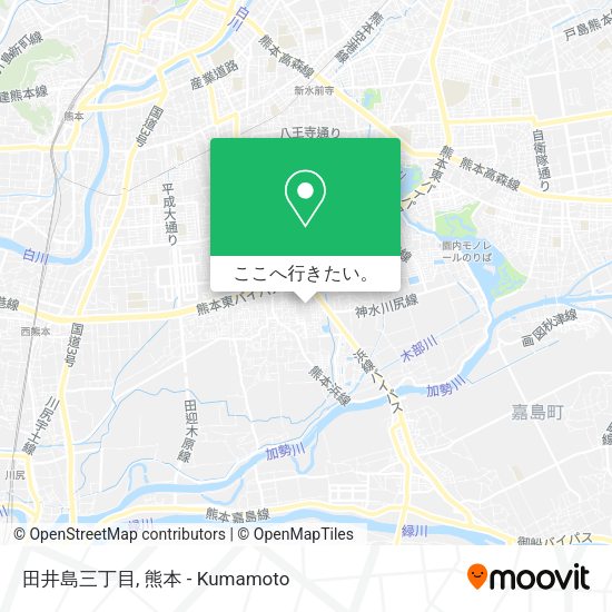田井島三丁目地図