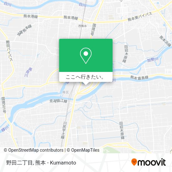 野田二丁目地図