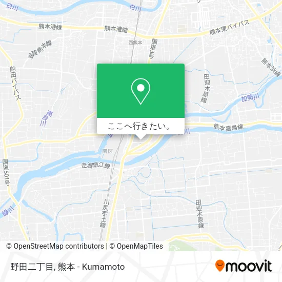 野田二丁目地図