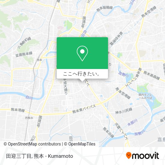 田迎三丁目地図