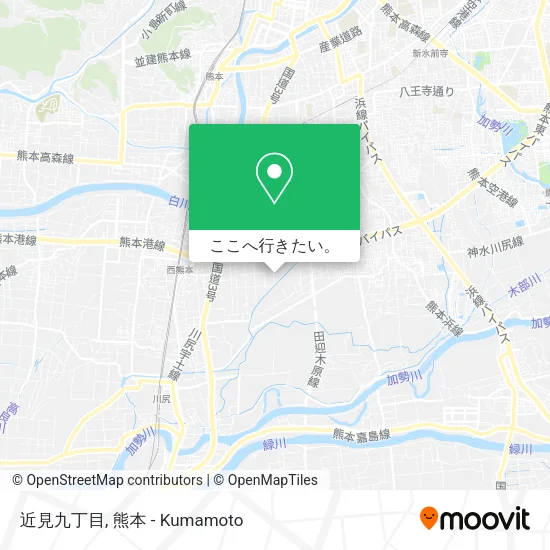 近見九丁目地図