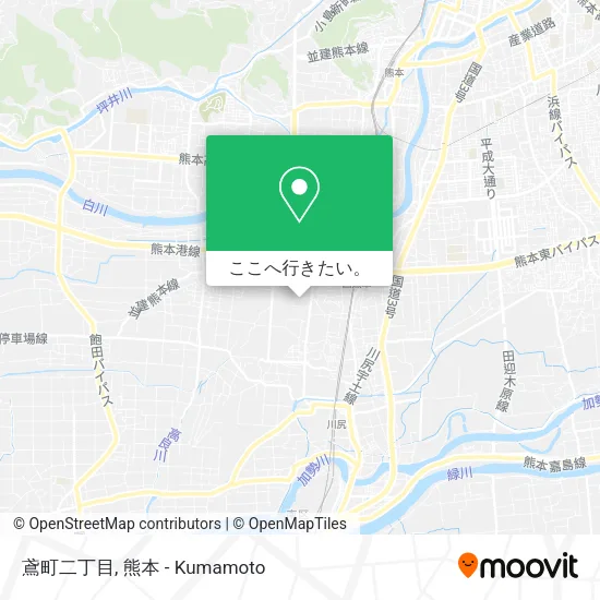 鳶町二丁目地図