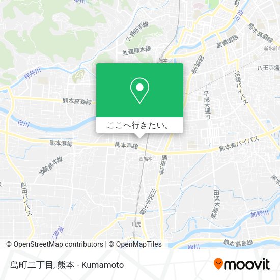 島町二丁目地図