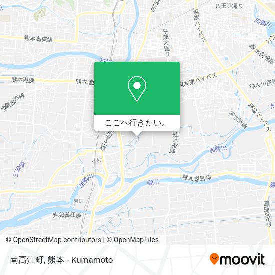 南高江町地図