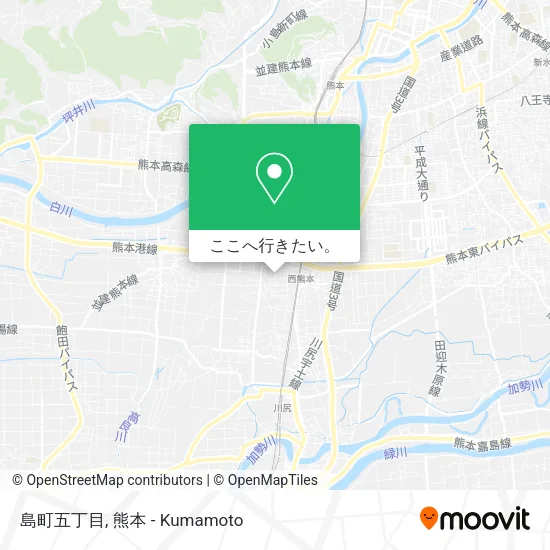 島町五丁目地図