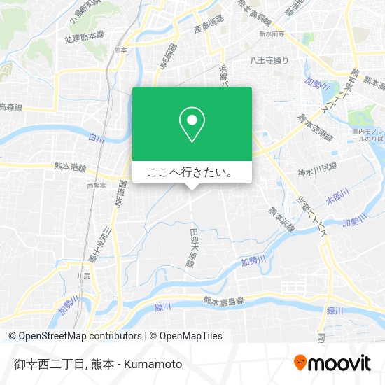 御幸西二丁目地図