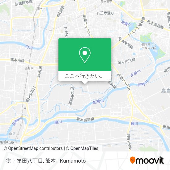 御幸笛田八丁目地図