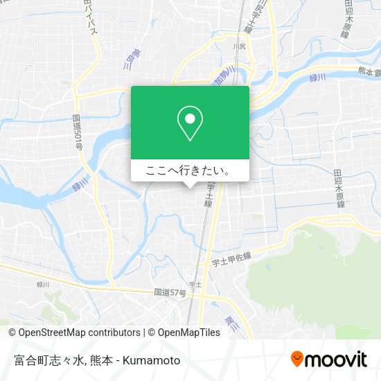 富合町志々水地図