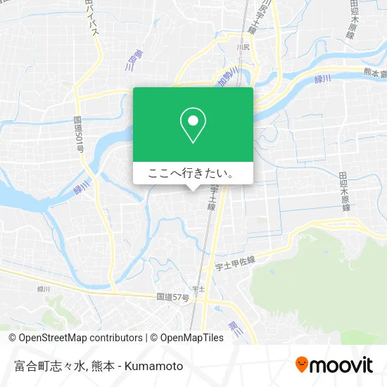 富合町志々水地図
