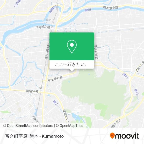 富合町平原地図