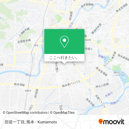 田迎一丁目地図