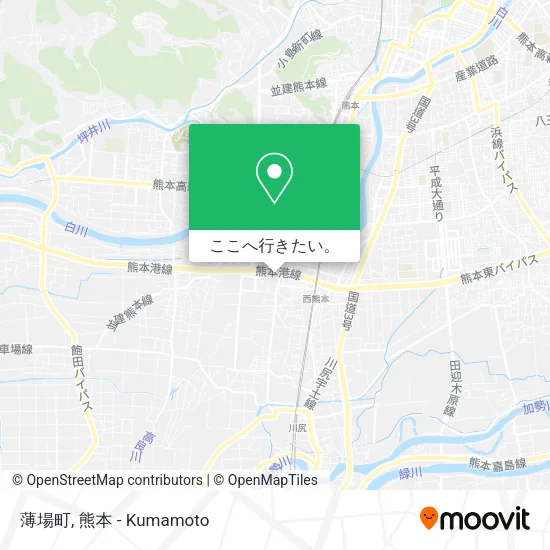 薄場町地図