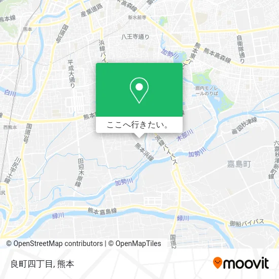 良町四丁目地図