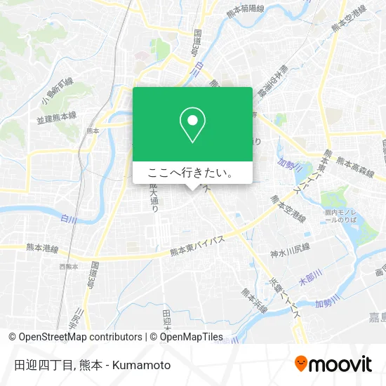 田迎四丁目地図