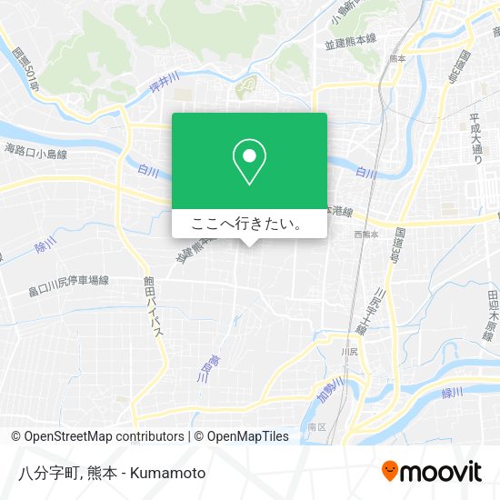 八分字町地図