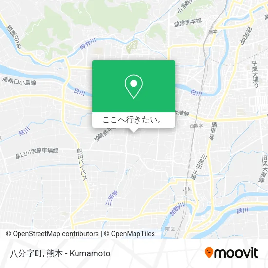 八分字町地図