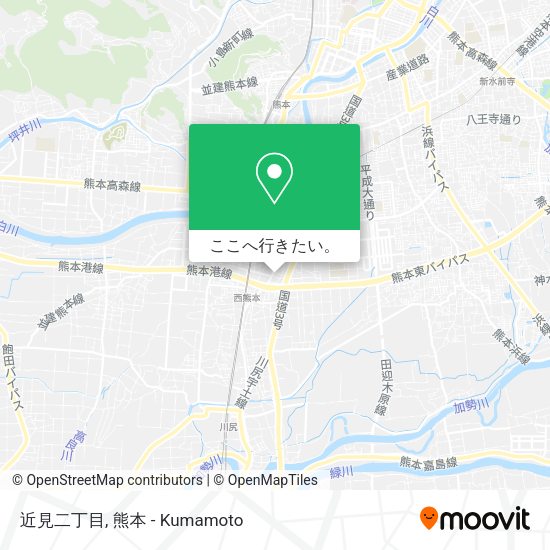 近見二丁目地図