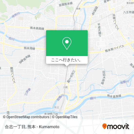 合志一丁目地図
