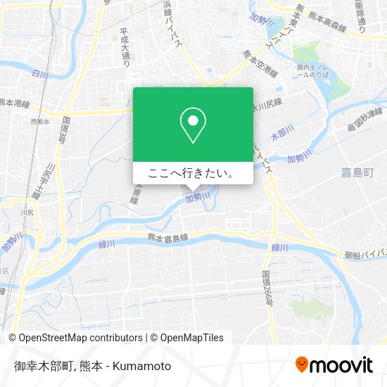御幸木部町地図