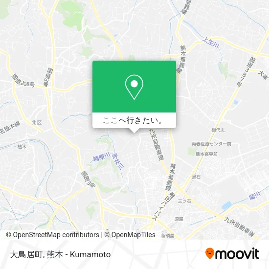大鳥居町地図