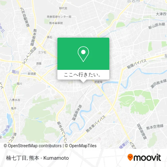 楠七丁目地図