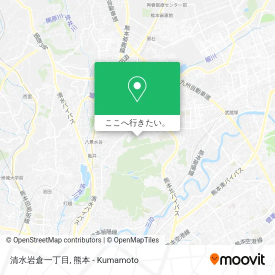 清水岩倉一丁目地図