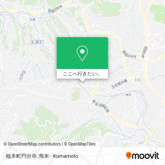 植木町円台寺地図