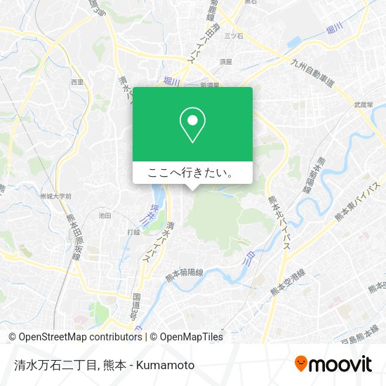 清水万石二丁目地図